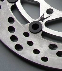 Full floating right side ventilated rotor - Disc brake rotors TK - FASTER96