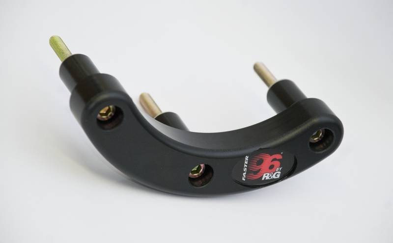 Slider carter motore lato destro - Staffa Silenziatore - FASTER96 by RG