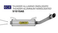 Thunder - Aluminium - Exhaust - Silencer - ARROW
