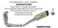 Competition Evo - Titanium - Full Exhaust System - ARROW