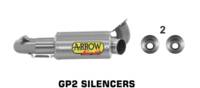 GP-2 - Nichrom - Stainless Steel - Exhaust - Silencer - ARROW
