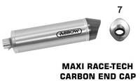Race Tech - Alluminio - fondello Carby - Scarico - Silenziatore - ARROW