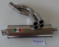 Fast by Ferracci - titanium - Full Exhaust System - FASTER96
