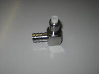 Male Chromed brass connector - Dry Break fuel couplers CPC - FASTER96