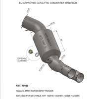 Catalytic converter manifold - Exhaust - Catalyst - LEOVINCE