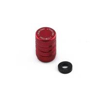 rosso con scritta