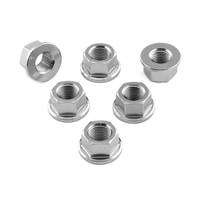 Stainless Flanged Sprocket nut kit - 6 pc - Bolt kits - Stainless Steel - PRO-BOLT