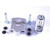 Riser manubrio - diam 22mm +25mm - kit - Riser - supporti manubrio - RDmoto