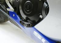 Slider carter motore lato destro - Staffa Silenziatore - FASTER96 by RG