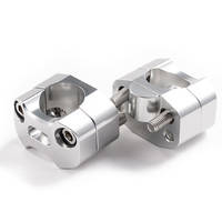 Bar riser - diam 22->28mm +16mm - kit - Handlebar Riser - UP DESIGN