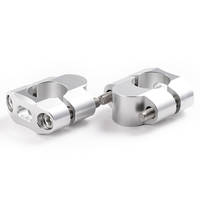 Bar riser - diam 28mm +20mm - kit - Handlebar Riser - UP DESIGN