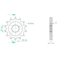 Pignone 428 - Pignoni - RICAMBI - SPARE PARTS