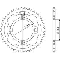 428 Sprocket - Aluminium rear sprocket - SUPERSPROX