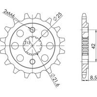 Pignone 520 - Pignoni - RICAMBI - SPARE PARTS