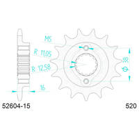 520 Sprocket AFAM - Front sprockets - AFAM
