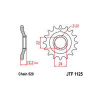 Pignone 520 - Pignoni - RICAMBI - SPARE PARTS