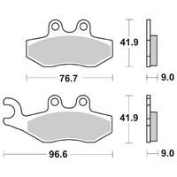 HF Ceramic - Front Brake Pads - SBS