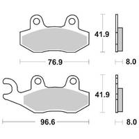 HF Ceramic - Rear Brake Pads - SBS