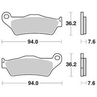 HF Ceramic - Front/Rear Brake Pads - SBS