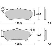 LS Sintered - Front/Rear Brake Pads - SBS