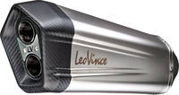 LV-12 - Stainless Steel - No Kat - Exhaust - Silencer - LEOVINCE